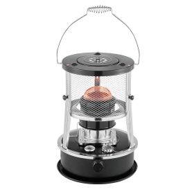 VEVOR 9000 BTU Portable Kerosene Heater & Stove, 2 in 1 Non-Electric Indoor Outdoor Heater with Adjustable Height & Flame & Easy Storage,for Camp