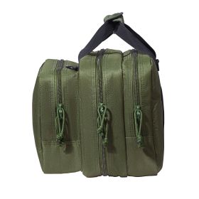 VEVOR Range Bag for 2 Pistols, Tactical Gun Bag with 2 Built-in Removable Pistol Bags & 6 Detachable Magazines
